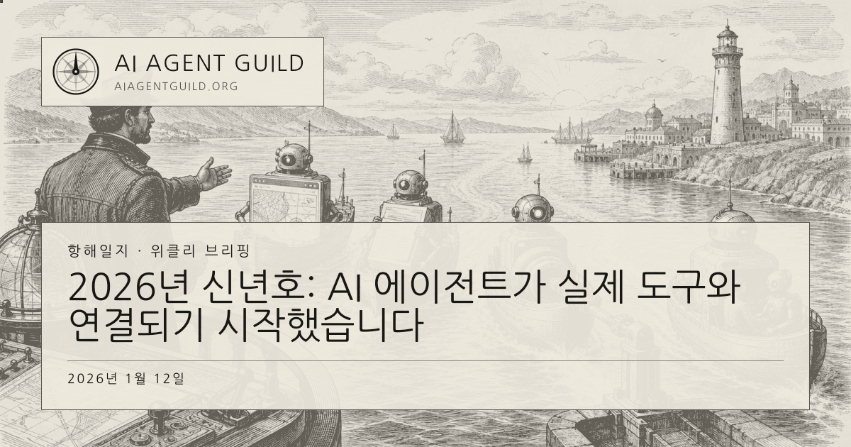 사람이 항로를 정하고 서로 다른 기능을 맡은 AI 에이전트 선박들이 출항하는 모노크롬 동판화